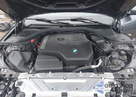 2022 BMW 330I из США, поврежденный, VIN 3MW5R1J00N8C62093